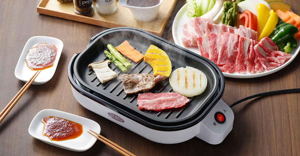 大特価お得 着脱式ホットプレート 焼肉プレート たこ焼プレート付 家電 キッチン家電 ホットプレート リコメン堂 通販 PayPayモール 